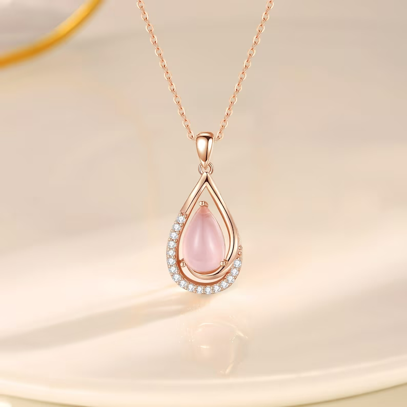 Conjunto de regalo de collar con colgante de corazón-ES