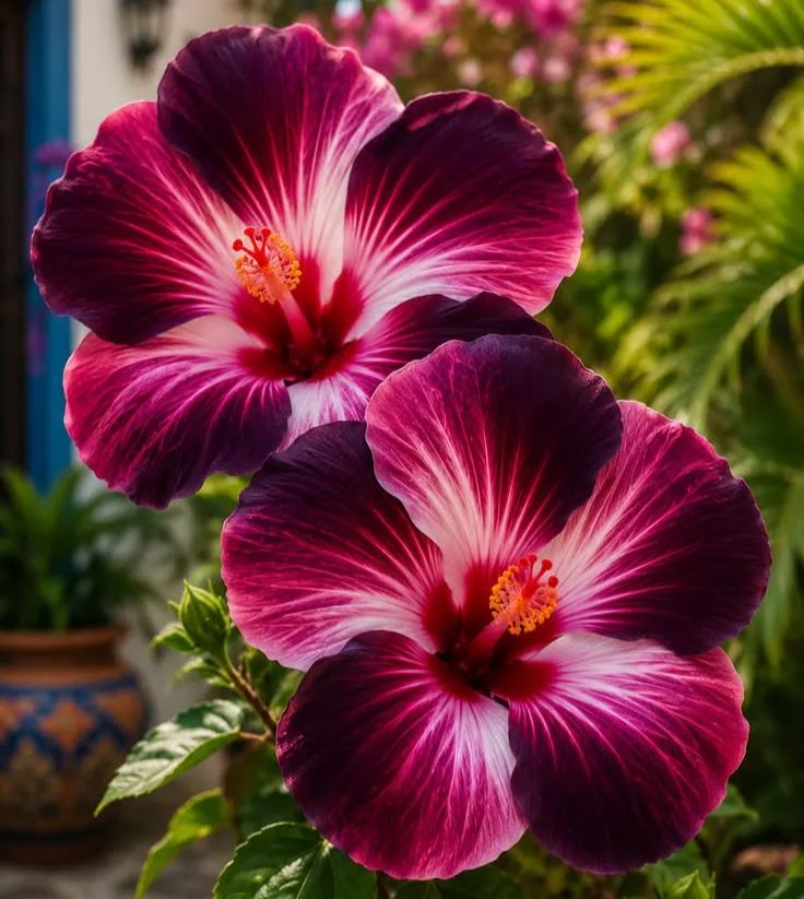 Reti sastopamas hibiska sīpolpuķes – podos, uz balkona, ziemā-LV