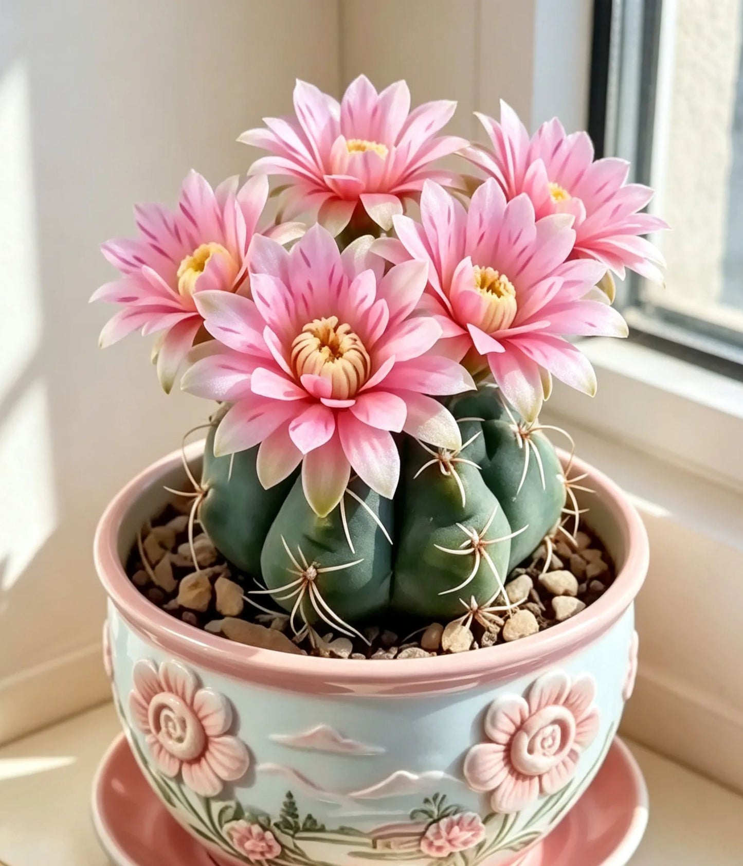 🌵 Susipažinkite su savo nauju geriausiu draugu – kaktusu Gymnocalycium baldianum! 💕-LT