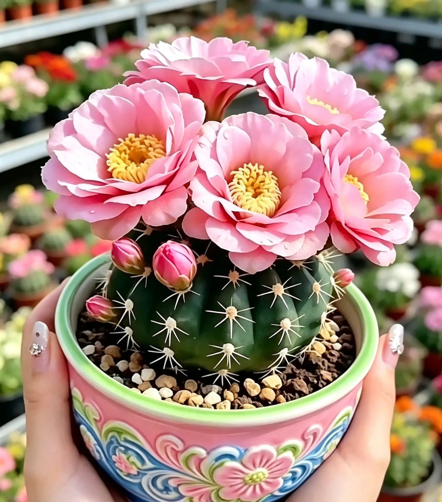 🌵 Susipažinkite su savo nauju geriausiu draugu – kaktusu Gymnocalycium baldianum! 💕-LT