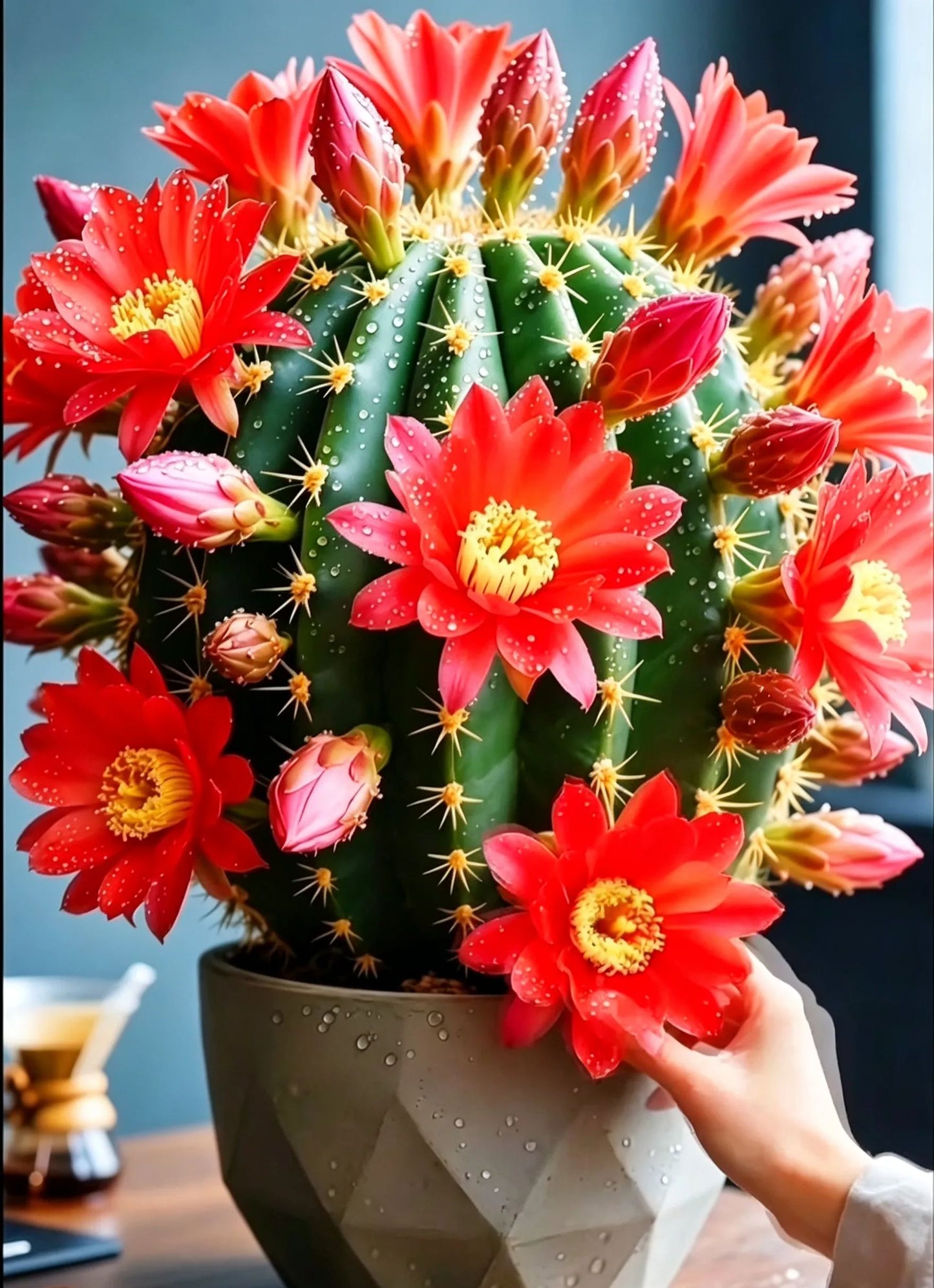 🌵 Susipažinkite su savo nauju geriausiu draugu – kaktusu Gymnocalycium baldianum! 💕-LT