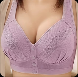 Gumb Prozračan Pamučni grudnjak ugodan za kožu-HR