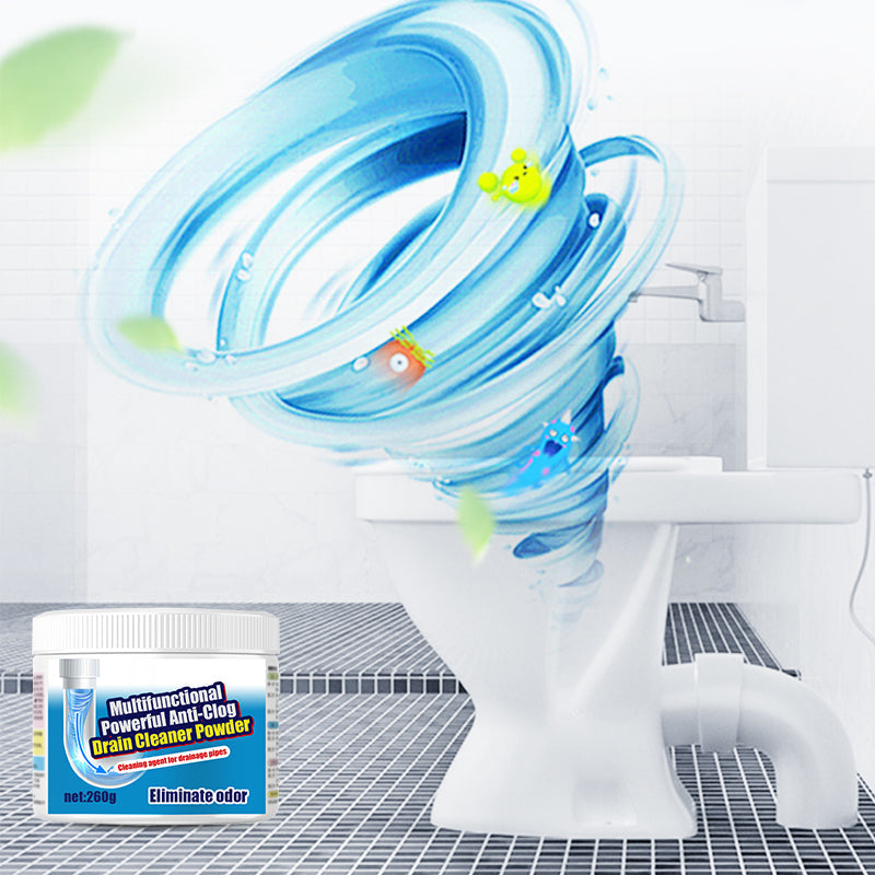 ✨Πολυλειτουργική, αποτελεσματική σκόνη για τον καθαρισμό των σωλήνων αποχέτευσης για την πρόληψη των φραγμών-GR