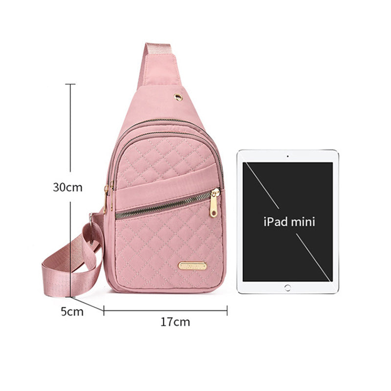 💥Užtraukiamas krūtinės krepšys su keliomis kišenėmis-LT