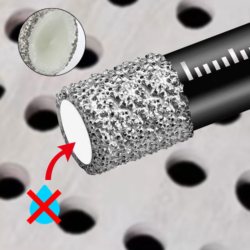 【🔥Celoten komplet】🛠️Svedri s šestrobim steblom za marmor/ploščice/kamen-SI