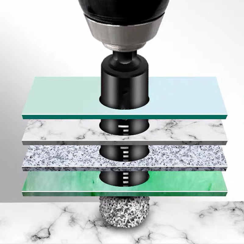 【🔥Celoten komplet】🛠️Svedri s šestrobim steblom za marmor/ploščice/kamen-SI