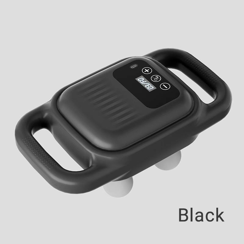 🏋️‍♂️ Fascijų masažo prietaisas su 4 galvutėmis-LT