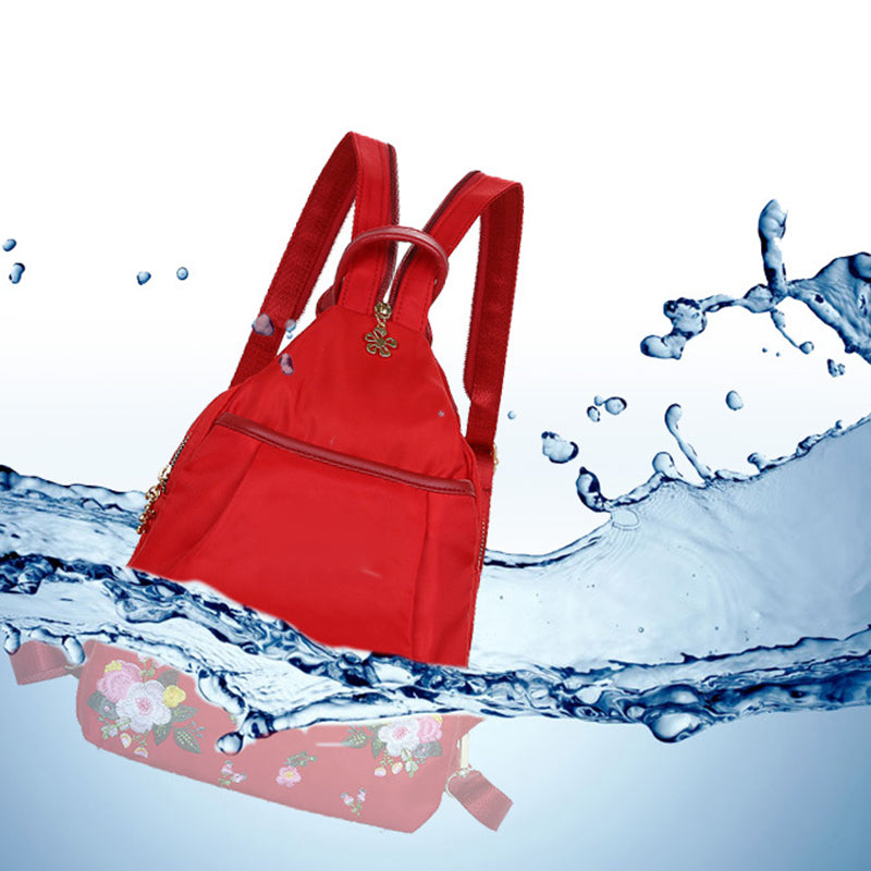 Daudzfunkcionāla, pārnēsājama sieviešu mugursoma ar apdruku-LV