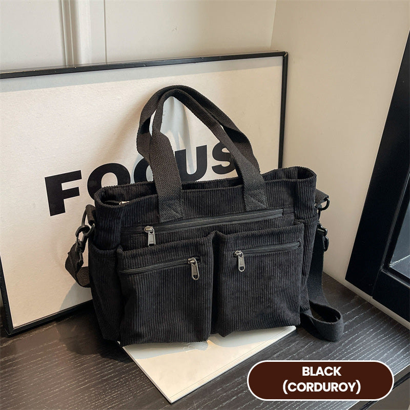 Vienspalvis pečių krepšys-LT