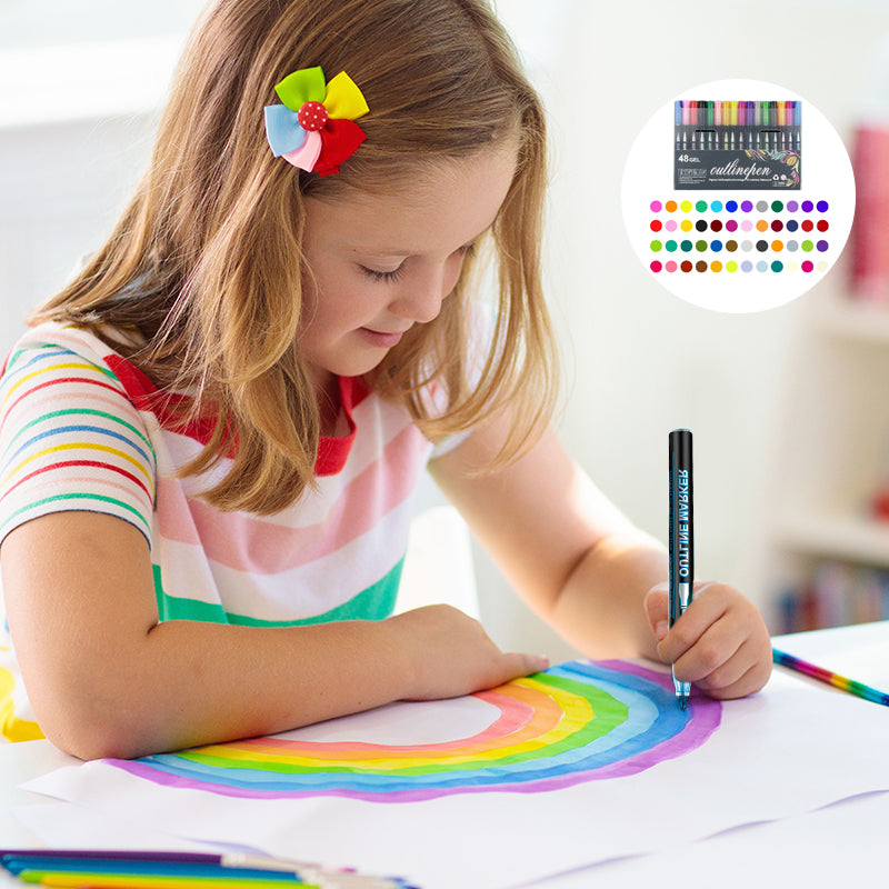 🎁Loovkingitustele SOODUS 49% -🎁Valguspulgad Graffiti Pliiatsid-EE