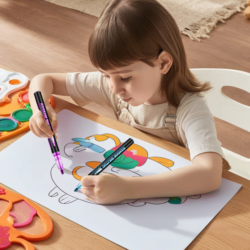 🎁Loovkingitustele SOODUS 49% -🎁Valguspulgad Graffiti Pliiatsid-EE