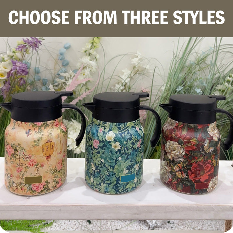 🍵1000 ml vakuumsko izoliran čajnik s cedilom-SI