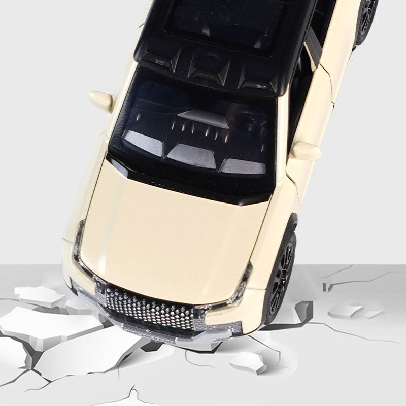 Modelo de coche de aleación de aluminio a escala 1:32 con función audiovisual.-ES