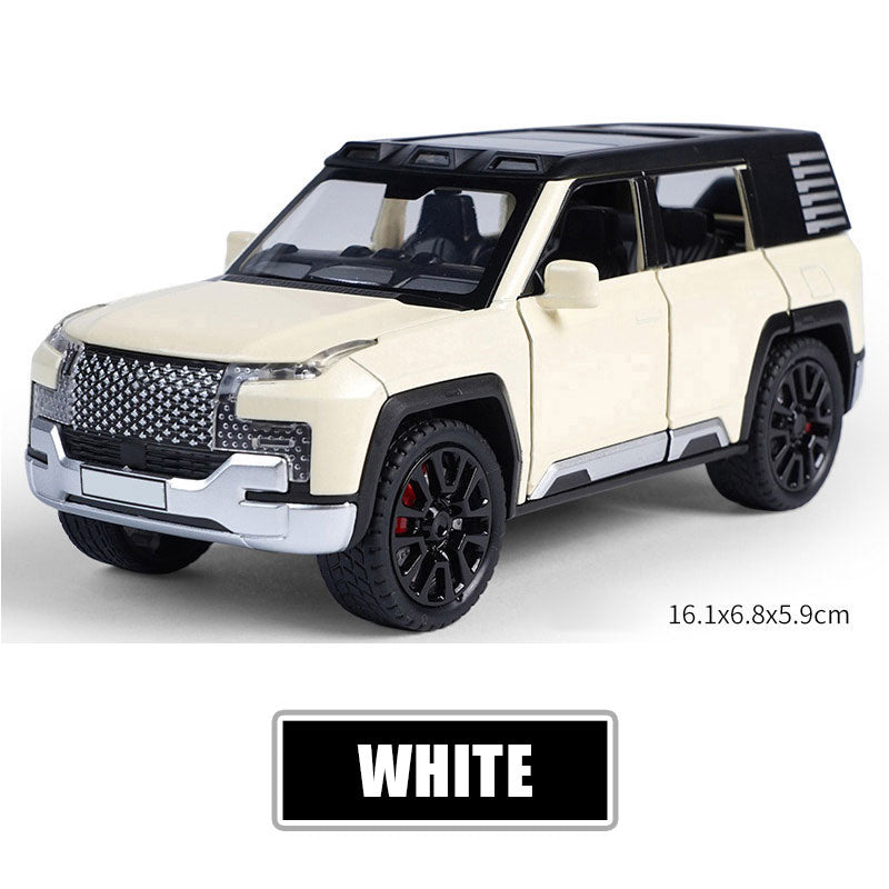 Modelo de coche de aleación de aluminio a escala 1:32 con función audiovisual.-ES