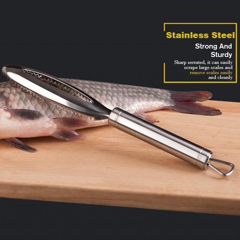Herramientas de cocina manuales para raspar pescado-ES
