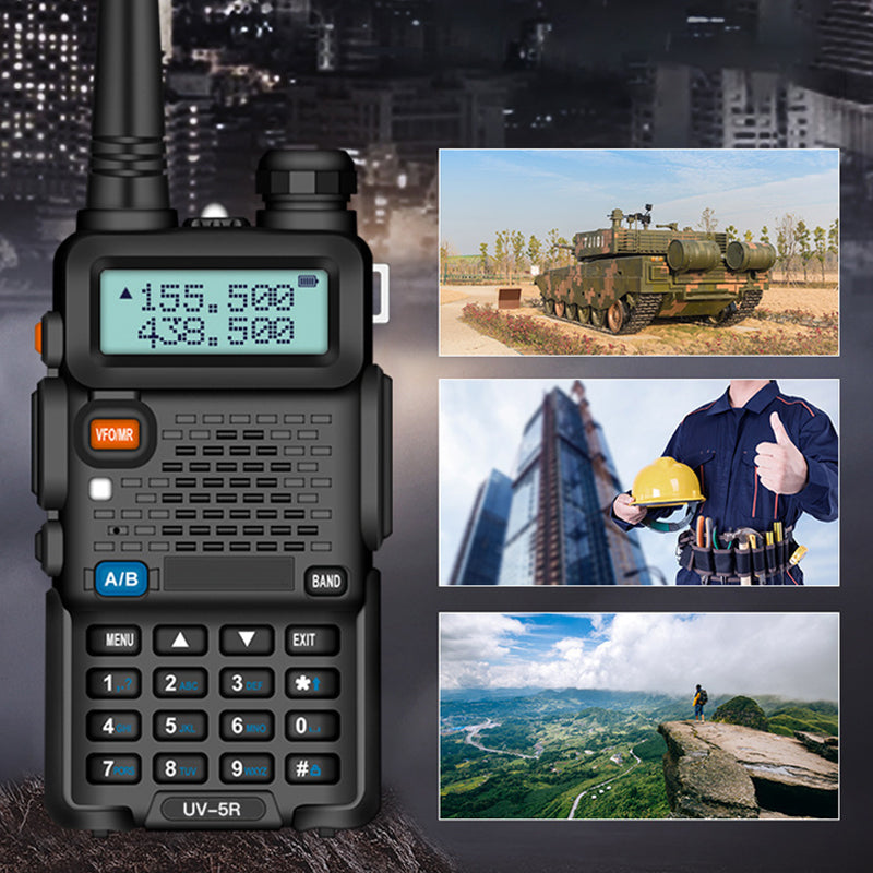 🔥Vroča razprodaja - 50 % popusta📡 Radio Walkie Talkie dolgega dosega UV-5R SI