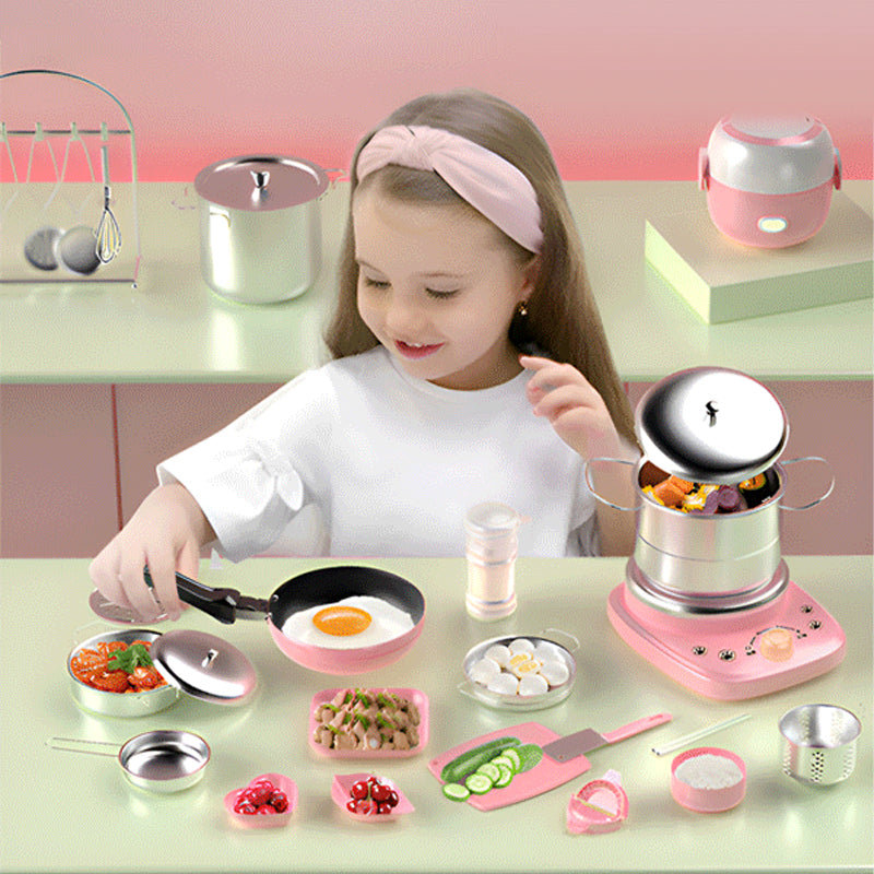 🍳Mini cocina (juguetes infantiles) - set de 22 piezas-ES