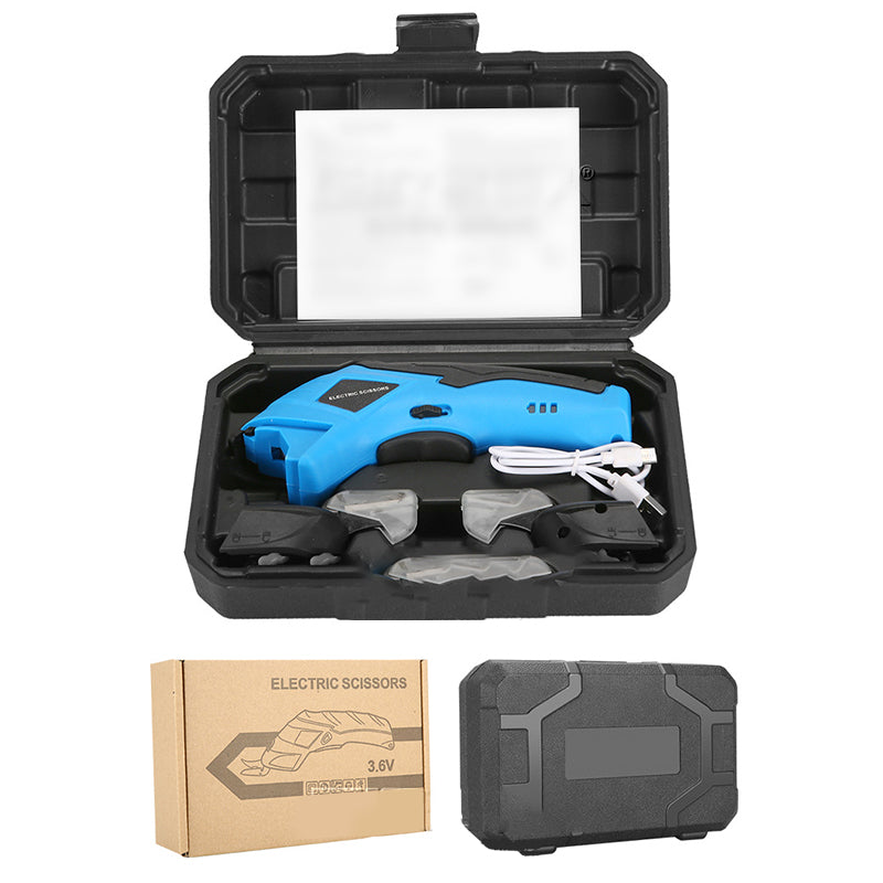 ✂️ Prenosné ručné dobíjacie elektrické nožnice na strihanie tkanín s lítiovou batériou-SK