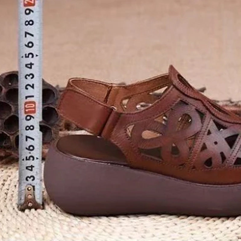 Γυναικεία ελαφριά casual ρετρό σανδάλια-GR