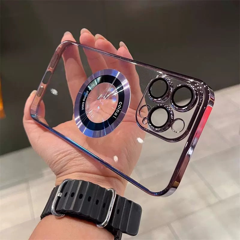 ✨Funda magnética transparente para iPhone-ES
