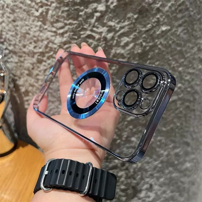 ✨Funda magnética transparente para iPhone-ES