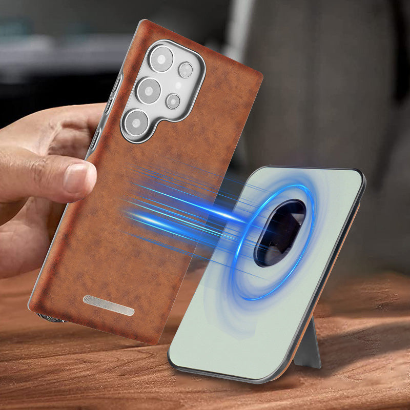 💼 Funda combinada para Samsung: Soporte + Billetera + Imán | Para viajes, trabajo y uso diario-ES