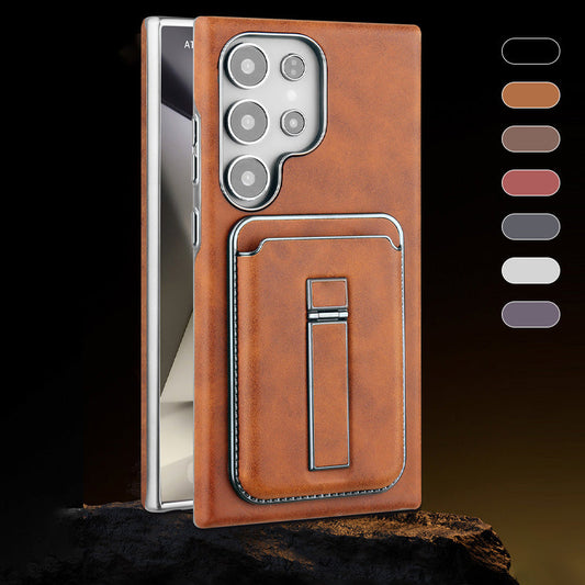 💼 Funda combinada para Samsung: Soporte + Billetera + Imán | Para viajes, trabajo y uso diario-ES