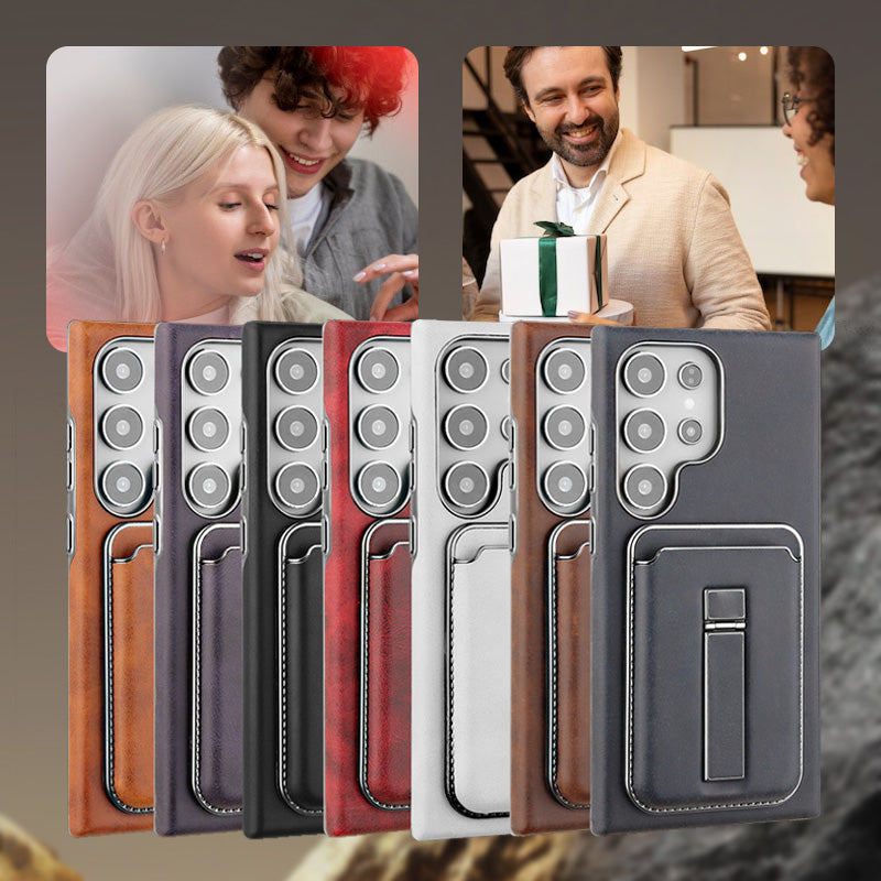 💼 Funda combinada para Samsung: Soporte + Billetera + Imán | Para viajes, trabajo y uso diario-ES