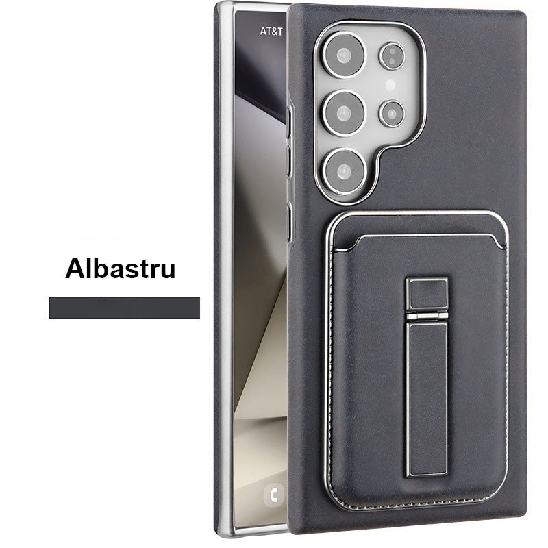 💼 Funda combinada para Samsung: Soporte + Billetera + Imán | Para viajes, trabajo y uso diario-ES