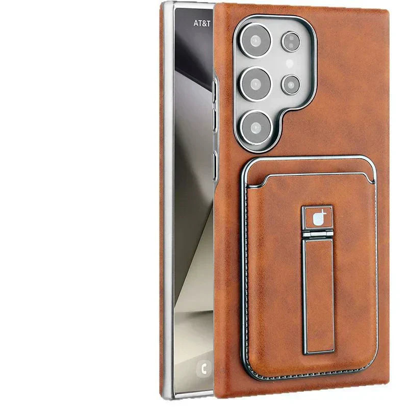 💼 Funda combinada para Samsung: Soporte + Billetera + Imán | Para viajes, trabajo y uso diario-ES