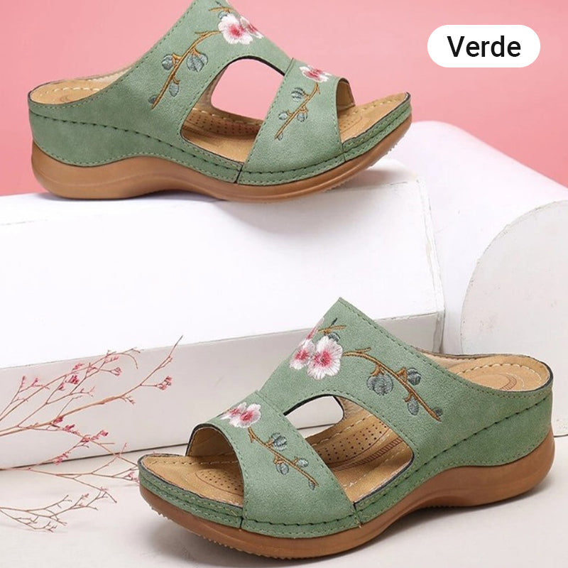 🏖️Άνετες γυναικείες παντόφλες ανοιχτής πλατφόρμας-GR