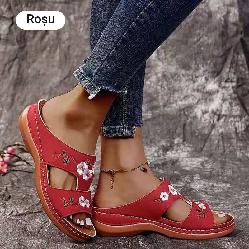 🏖️Άνετες γυναικείες παντόφλες ανοιχτής πλατφόρμας-GR