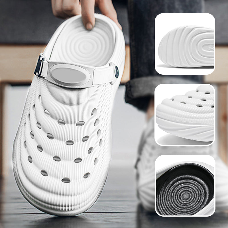 ☁️Sandalias transpirables sin cordones para hombre🌬️-ES