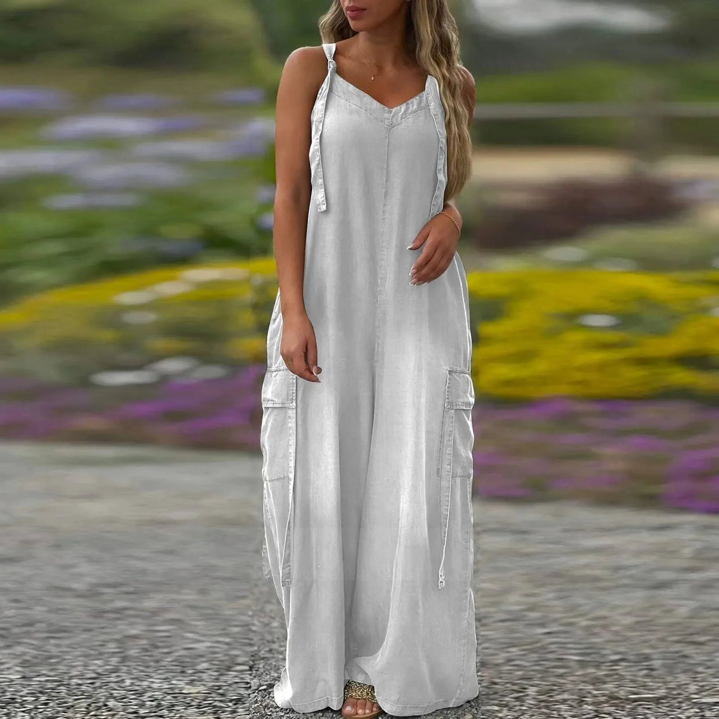 🔥SÓLO POR HOY! Mono oversize con bolsillos | -20% en la colección de verano-ES