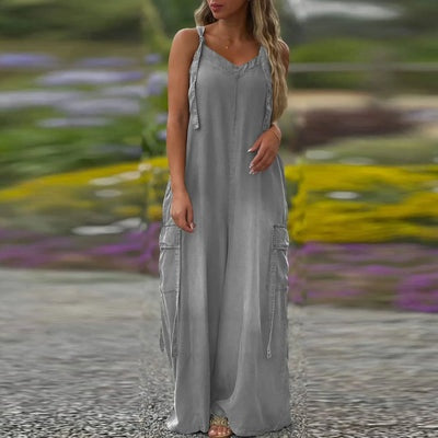 🔥SÓLO POR HOY! Mono oversize con bolsillos | -20% en la colección de verano-ES