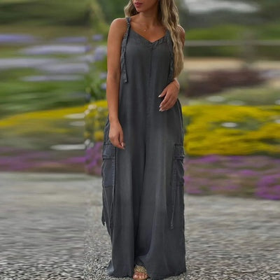 🔥SÓLO POR HOY! Mono oversize con bolsillos | -20% en la colección de verano-ES