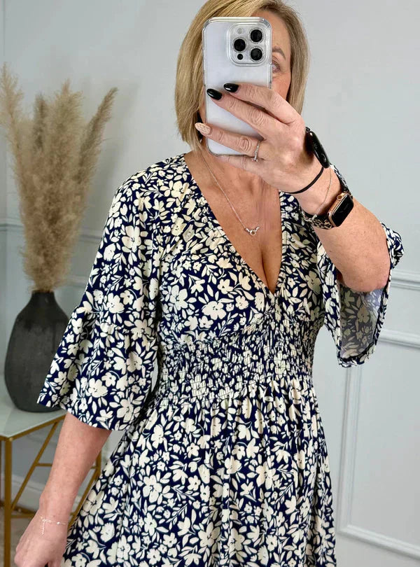 💥🔥Klojuota suknelė su leopardo raštu-LT