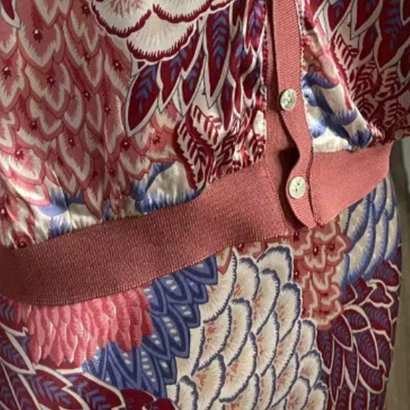 🏆🌸Conjunto de dos piezas para mujer: top con escote en pico y falda larga-ES