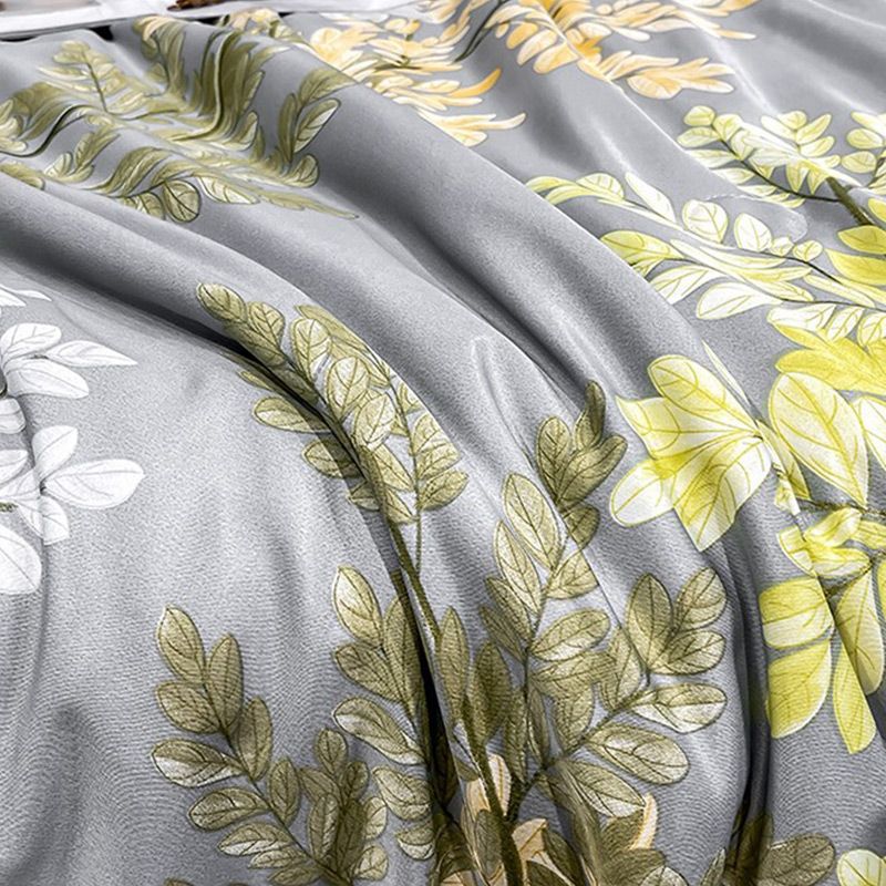 🎈✨Edredón de verano lavable, transpirable y gélido en un conjunto de 4 piezas-ES