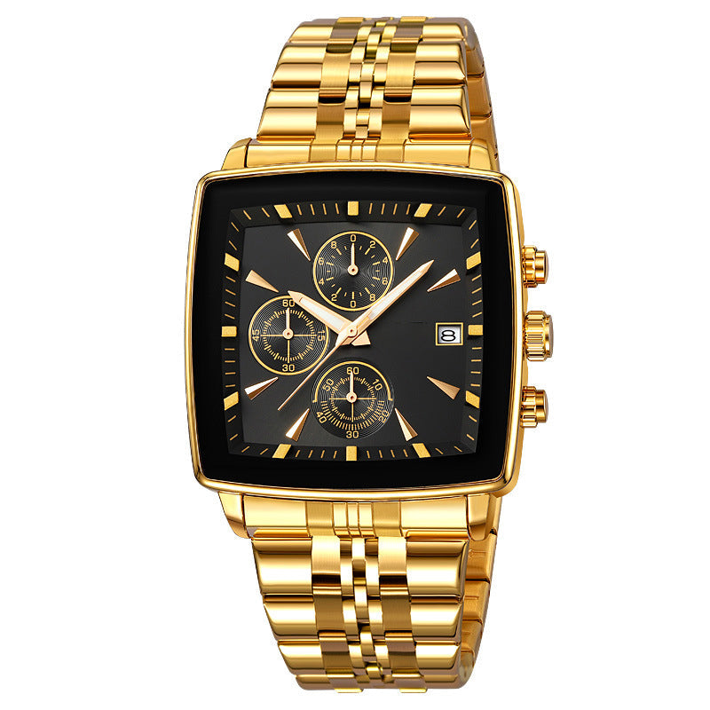 ⌚Reloj de cuarzo multifuncional resistente al agua para hombre-ES