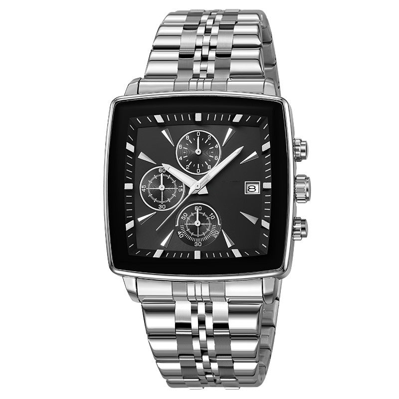 ⌚Reloj de cuarzo multifuncional resistente al agua para hombre-ES