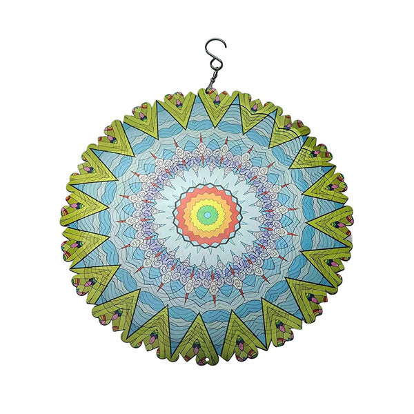 💥Išpardavimas 2025🍃3D spalvinga vėjo mandala-LT