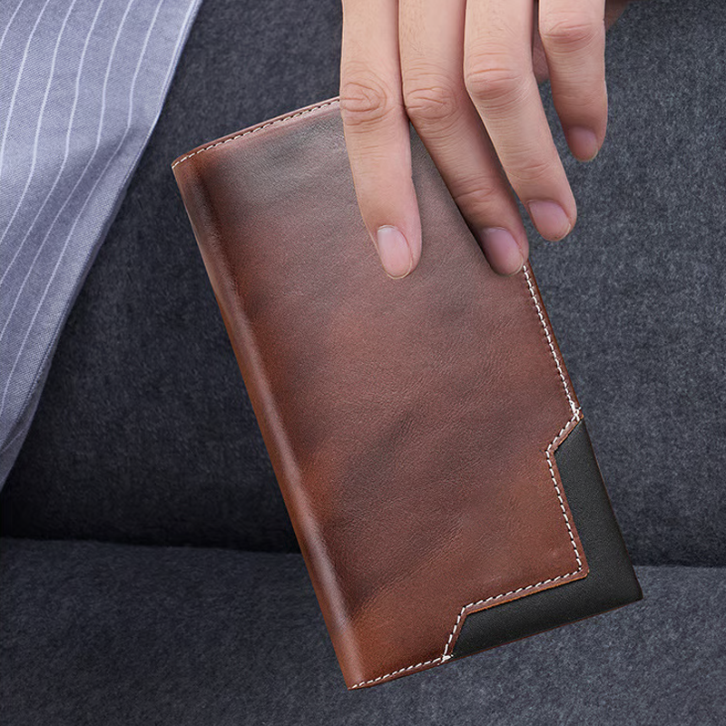 Dolga moška vintage denarnica-SI