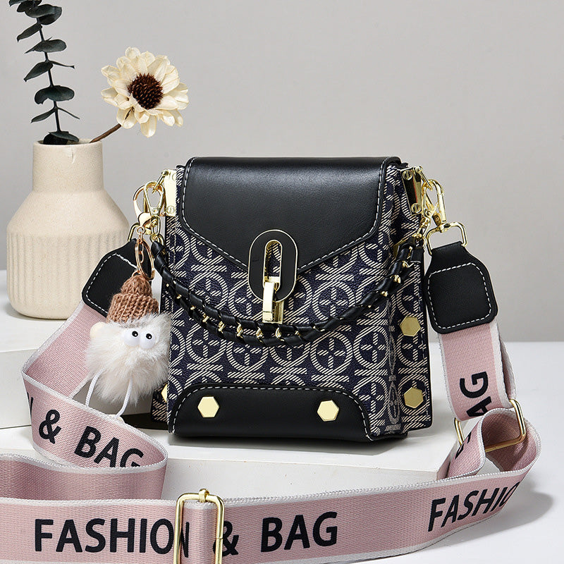 Ženska modna usnjena torba čez telo-SI