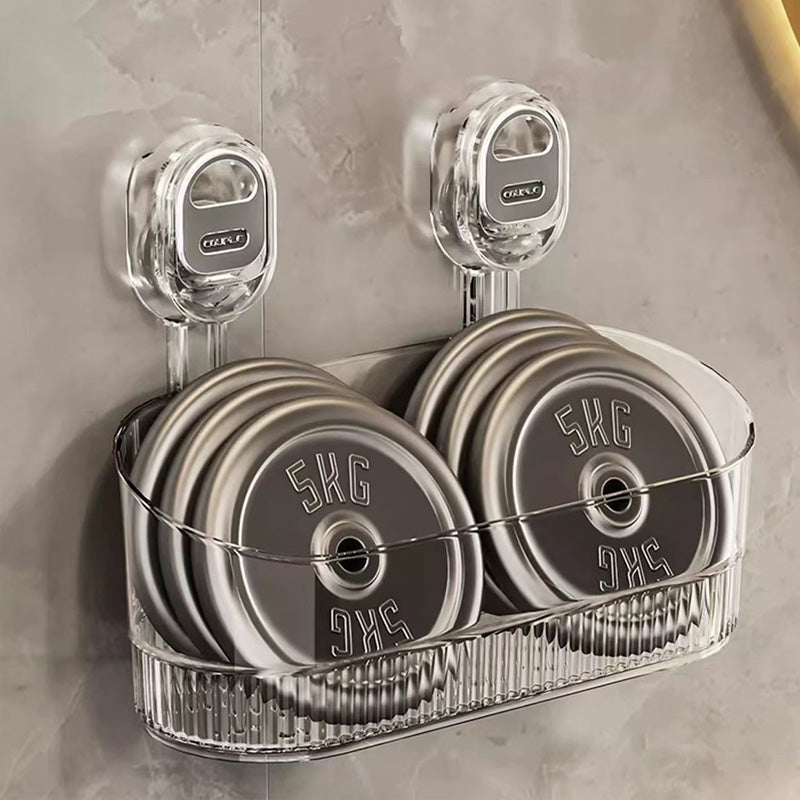 Revoliucinis sieninis organizatorius su siurbtukais – tobula tvarka virtuvėje ir vonios kambaryje! 🏠✨-LT