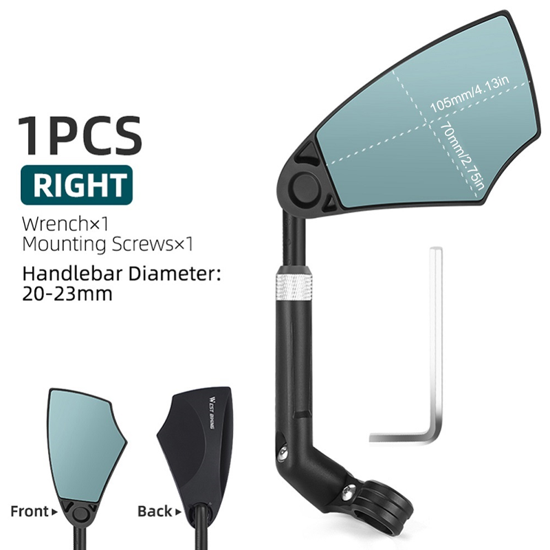 🔥Ogledalo za krmilo kolesa z možnostjo nastavitve za 360°💯-SI