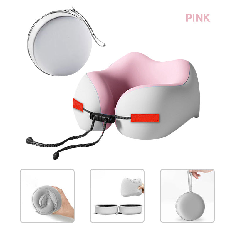 Almohada para el cuello de espuma viscoelástica en forma de U-ES