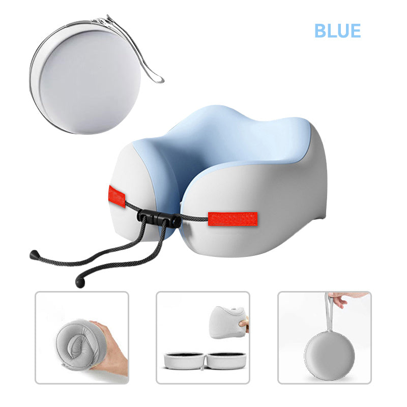 Almohada para el cuello de espuma viscoelástica en forma de U-ES