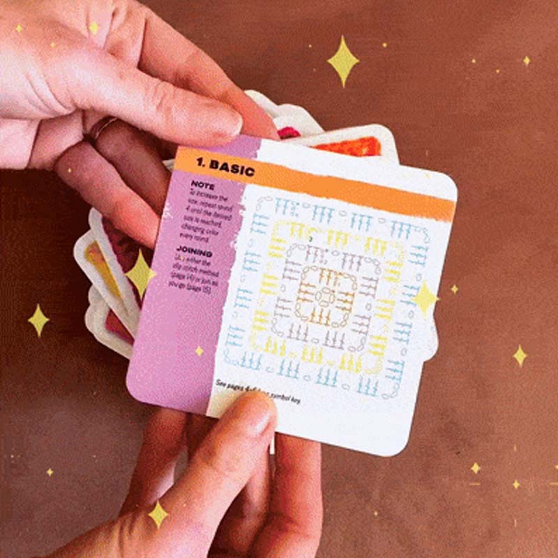 🧶✨Kvačkanje s kartami Granny Square – 50 vzorcev za kombiniranje in izdelavo-SI