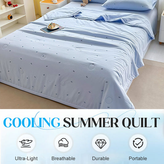 Edredón ligero y refrescante para el verano-ES